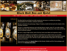 Tablet Screenshot of blackbullconiston.co.uk